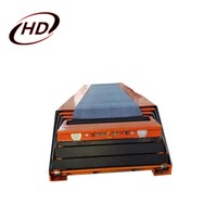 Convoyeur à bande télescopique pour le chargement et le déchargement de conteneurs, sacs et cartons de camions, prix compétitif, acier au carbone, bande PVK, CE