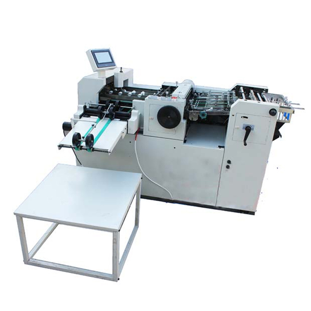 Automatic Creasing and Folding Machine for Photo Paper, Book Cover, Invitation Cards