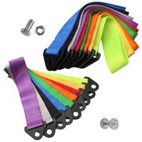 Cordon de remorquage universel en nylon 28,5 cm pour voiture de course JDM, personnalisé, tendance et robuste
