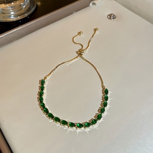 Bracelet en cristal pour femme, 3 mm, zircon, serti de strass, pour tous les jours, bijoux de mode, origine Yiwu - Product Image 3
