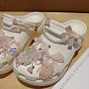 Accesorios para Zapatos DIY - Hebillas Decorativas Dongam New Fairyland - Accesorios para Zapatos con Orificios en Forma de Corazón para Niñas - Product Image 3