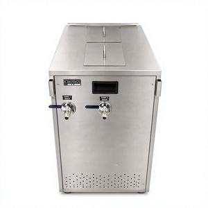 Frontline Chiller + <b>Heater</b> Dual Tank Ultrasonic Cleaner + Rear Control Stainless Steel Dual Tank 220V EU <b>Plug</b> Frontline Chiller - Product Image 1