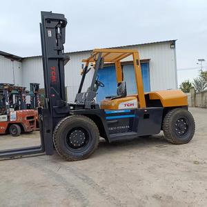 Low Working Hours High Quality Stock China Shanghai Hot Selling Used Tcm Fd100 10 Ton Diesel Counterbalance <b>Forklift</b> 2024 Model - Product Image 6