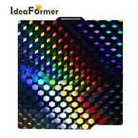 Ideaformer PEG Dual-Sided Colorful Steel Build Plate 258x258mm 260g untuk Printer 3D Bambu Lab P1/X1/ Series/A1