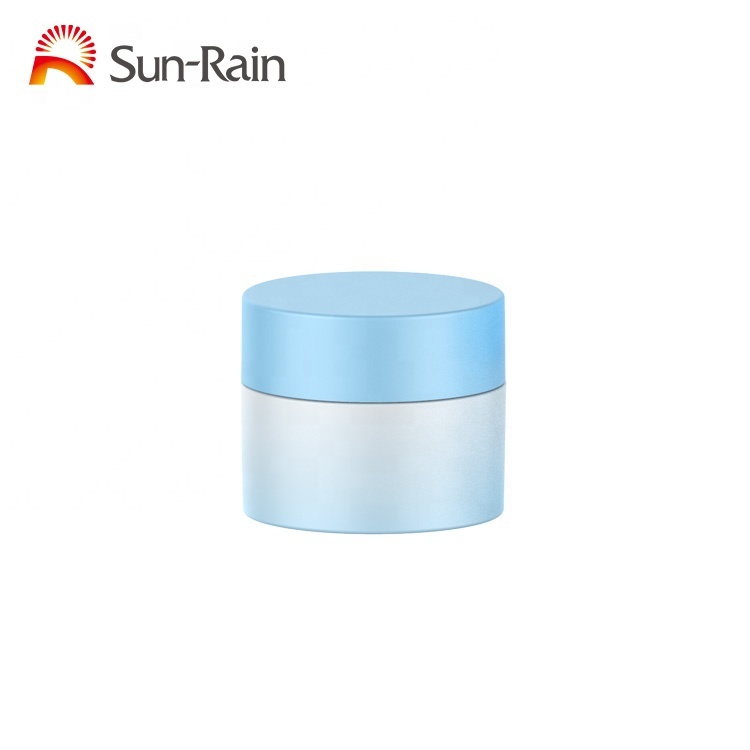 Plastic Packaging Cosmetic Jar Round Plastic Customized Empty Cosmetic Packing Empty Cosmetic Cream Jar 50ml