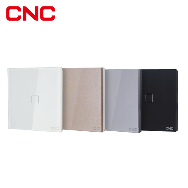 2GANG 1WAY Plate Wifi 3gang Glass Touch Screen Zigbee Wall Switch