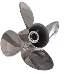 Propeller 4 Blades 14 1/8X19 RH Interchangeable Stainless Steel Boat Propeller OUTBOARD PROPELLER MARINE Underwater PROPELLER