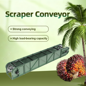 Convoyeur à bande transporteuse avec godet racleur en acier au carbone pour les élévateurs alimentaires et agricoles - Product Image 2