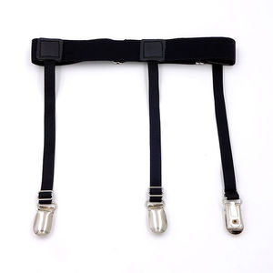 Jarretelles Anti-Glisse et Anti-Plis <span class=keywords><strong>à</strong></span> 3 Pattes avec Pinces Métalliques pour Chemises Formelles Hommes et Femmes - Product Image 3