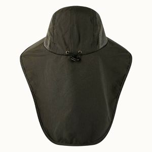 หมวกกันแดดแฟชั่นกลางแจ้ง หมวกผู้หญิง หมวกคลุมคอ หมวกชาวประมง - Product Image 4