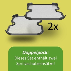 2 X ZauberFry Pelindung Tabung Pemanas dan Kipas Anti Cipratan Minyak untuk Ninja Foodi MAX Dual <span class=keywords><strong>Zone</strong></span> AF400EU dan AF451EU Aksesoris Penggorengan - Product Image 2