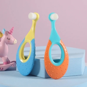 Cepillo <span class=keywords><strong>de</strong></span> Dientes para Bebés y Niños Pequeños <span class=keywords><strong>de</strong></span> 0 a 3 Años, Extra Suave con 10000 Cerdas <span class=keywords><strong>de</strong></span> Hilo Dental para las Encías del Bebé - Product Image 6