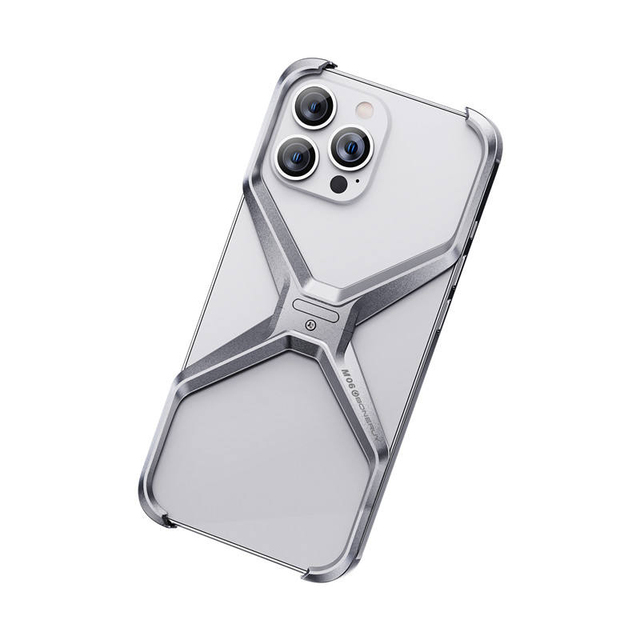 Shockproof Electroplate Aluminum Alloy Sports Design Ultra Thin Frameless Heat Dissipation Cooling Case for Pro Max