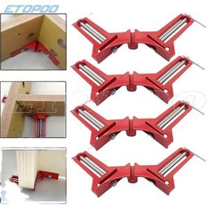 Serre-joint à angle droit <span class=keywords><strong>de</strong></span> 90 degrés, serre-joints à onglets <span class=keywords><strong>de</strong></span> 100 mm, serre-joint d'angle, support d'image, clip pour cadre en bois, outil <span class=keywords><strong>de</strong></span> travail du bois - Product Image 5