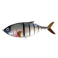 Leurre de pêche au thon géant, leurre dur artificiel de simulation de plongée pour la pêche en eau salée et en rivière, leurre de 16 pouces avec ABS et acier inoxydable