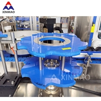 Étiqueteuse à colle thermofusible OPP de type linéaire entièrement automatique de bonne qualité pour système d'étiquetage de bouteilles rondes