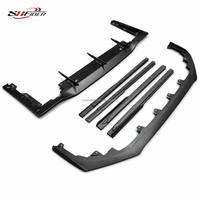 Kit carrosserie style Kuhl, capot pour Toyota Alphard Vellfire série 40, lèvre de pare-chocs avant, aileron arrière, calandre.