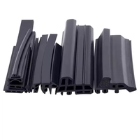 Bande d'étanchéité pour porte et fenêtre en EPDM sur mesure, profil creux auto-adhésif, résistant aux intempéries, Xinhong XHMC-EPDM