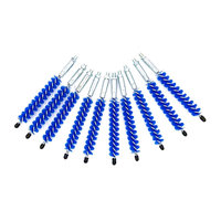 2026 Haute Qualité |   Brosse spirale à tige unique en nylon pour tube de condenseur Dia. 9/16 |   Aoqun |   Fournisseur Fortune 500