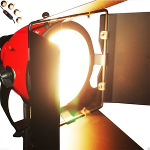 Set di luci rosse tungsteno 800W Kit Videolight Dimmer Kit di illuminazione per <span class=keywords><strong>la</strong></span> testa rossa lampadina per Fresnel con luce Video Barndoor - Product Image 2