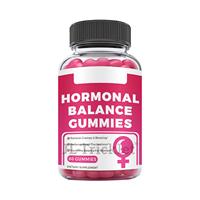 Julong OEM/ODM/OBM Gummies PMS Marque Privée Sans Sucre Vegan Équilibre Hormonal Gummies PMS pour Femmes