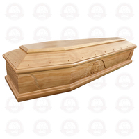 Ataúd Europeo y Caja de Madera de Fresno Sólido Directo de Fábrica China |   Ecológico, Ligero, de Alto Valor
