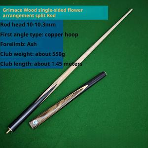 Alta calidad 10mm cabeza pequeña taco <span class=keywords><strong>de</strong></span> <span class=keywords><strong>billar</strong></span> chino Snooker nueve bolas taco <span class=keywords><strong>de</strong></span> <span class=keywords><strong>billar</strong></span> público negro ocho miembros <span class=keywords><strong>de</strong></span> <span class=keywords><strong>billar</strong></span> - Product Image 2