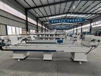 Scie à onglet de haute qualité pour aluminium, double tête, coupe à 45 degrés, pour profilés aluminium