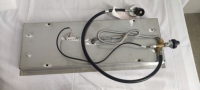 Kit de système de brûleur de foyer au propane Rectangle en acier inoxydable en gros d'usine