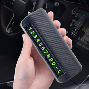 Temporary Parking Card With Number Pad And <b>Window</b> Breaker For Car Use - Product Image 1
