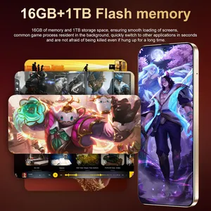 Điện thoại di động MT phiên bản toàn cầu cấu hình cao, màn hình lớn, 16G+1TB, <span class=keywords><strong>5G</strong></span>, hỗ trợ hai SIM, LTE, mở khóa - Product Image 4