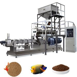 สายการผลิตอาหารปลาทิลาเปียแบบลอยน้ำรุ่นใหม่ MT พร้อมมอเตอร์ อุปกรณ์แปรรูปเม็ดอาหารปลา เครื่องอัดเม็ดแบบสกรูคู่ - Product Image 2