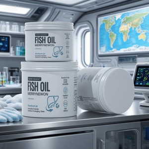 Latas de Aluminio Premium en Oferta para Cápsulas de Aceite de Pescado, Envases Metálicos para Omega-3 y Suplementos Dietéticos - Product Image 3