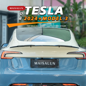 Gloos Black Battle Edition Style Spoiler Car <strong>Part</strong> for Tesla Model 3 Spoiler - Product Image 2