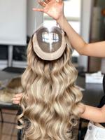 SHY Mini Crown Wig, Perruque Lace Front en Cheveux Humains Remy avec Raie Multi-directionnelle, Fabricant d'Emballages Marque Privée