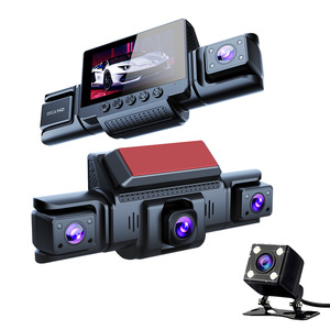 新しい4レコード1080P Dashcam、高解像度ナイトビジョン広角3.0インチスクリーンカーカメラDVR - Product Image 1