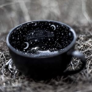 Taza Grande de Café de Medianoche, Tazas Lindas para Mujer, Regalos Únicos de Bruja Espeluznante para Halloween, Taza de Té Novedosa - Product Image 2