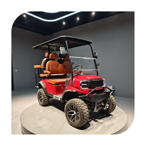 รถกอล์ฟไฟฟ้าลิเธียมอเนกประสงค์ขนาด4500วัตต์แบบยกได้4 + 2ที่นั่ง - Product Image 5