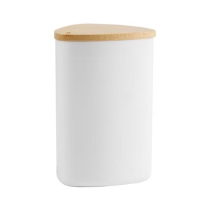Mini organizador de almacenamiento, decoración para el hogar, soporte de cerámica para palillos, botellas pequeñas para discos de algodón, bastoncillos de algodón - Product Image 2