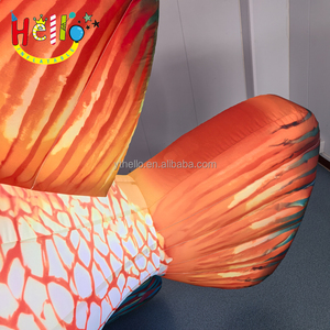 โมเดลเป่าลมขนาดใหญ่รูปกา<span class=keywords><strong>ร์</strong></span>ตูนปลา KOI ขนาดใหญ่สำหรับตกแต่งในห้างสรรพสินค้าขนาดใหญ่สิ่งมีชีวิตในทะเล - Product Image 6