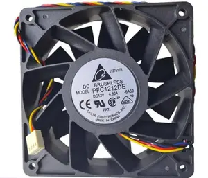 Cheap 4Pin 12*12*3.8cm 4.80A DC12V Cooling fan PFC1212DE