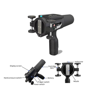 Impresora de inyección de tinta de etiquetas de codificación inteligente portátil de 60mm, resolución de 600 ppp, gráficos Digitales de caracteres grandes, pantalla de número de Fecha - Product Image 3