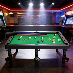 Tavolo da Snooker Premium 3/4ft e Tavolo da Biliardo <span class=keywords><strong>Carambola</strong></span> per Gioco di Precisione e Giochi Tradizionali - Product Image 1