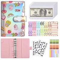 Carnet de budget personnalisé en cuir à spirale avec feuilles mobiles pour planification budgétaire – Impression en gros