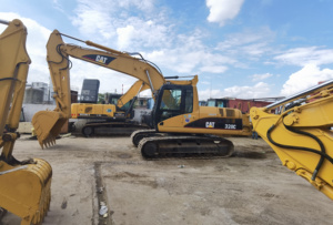 Low Working Hours Used Caterpillar CAT 320C Hydraulic Crawler Excavator Good Condition High Quality Low Price for sale - Product Image 5