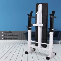 Banc de musculation pliable réglable pour exercice de fitness classique