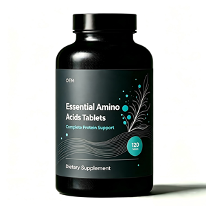 OEM Essential Amino Acids Tablets with BCAAs Lysine Tryptophan Leucine Methionine for Pre/Post Workout & Muscle Recovery - Product Image 1