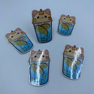 สติกเกอร์กันน้ำ ขนาด 100x35 มม. ติดแน่น ทนทาน เหมาะสำหรับกล่องอาหาร เครื่องสำอาง สมุดงาน ขนมปัง พิซซ่า ซูชิ ของขวัญ เนื้อสัตว์  สั่งซื้อขั้นต่ำน้อย - Product Image 3