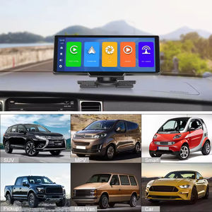 วิทยุติดรถยนต์แบบพกพา 3 in 1 Podofo จอภาพ 10.26 นิ้ว รองรับ Wireless CarPlay และ Android Auto พร้อมกล้องมองหลังและกล้องติดรถยนต์ - Product Image 4