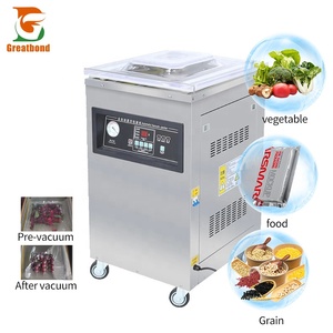 Nhà Máy Dz-400 giá đa chức năng tự động duy nhất buồng túi nhựa phần cứng dán thịt gạo khô ướt Đôi Con dấu chân không niêm phong - Product Image 1